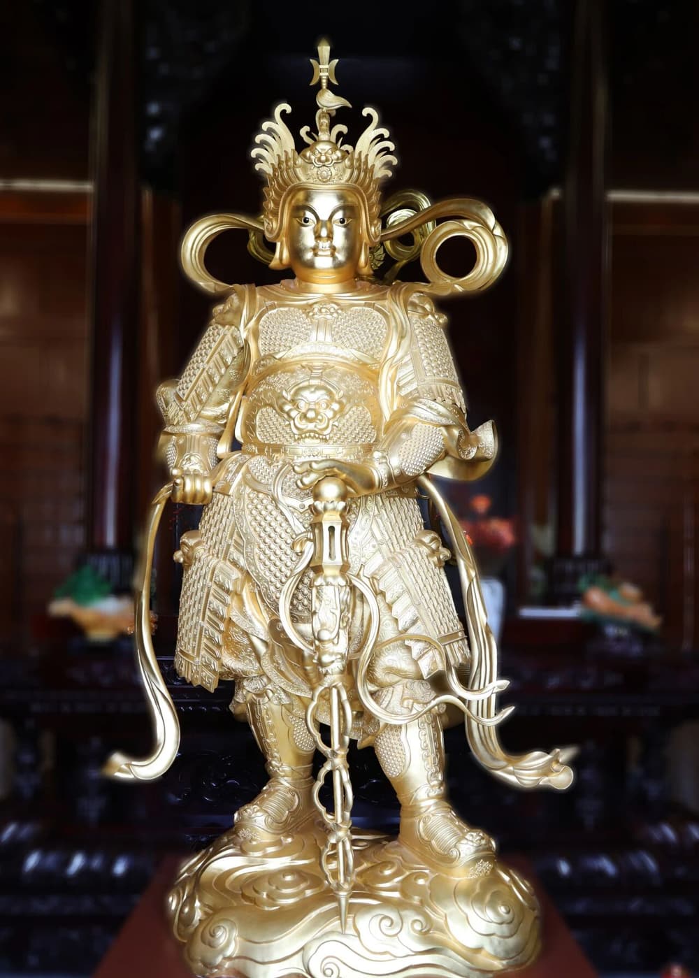 有斗诤陵危之事，无不躬往知喻的韦驮菩萨